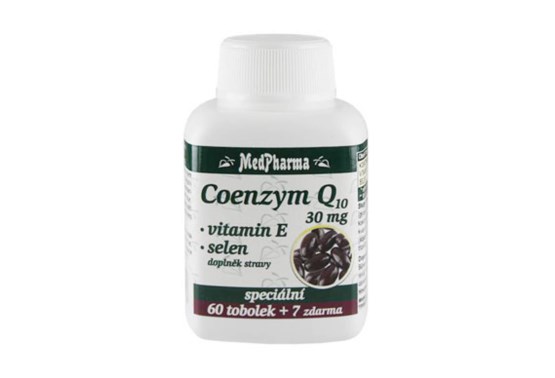 Coenzym Q10 30 mg +vit E+selen 67 tablet