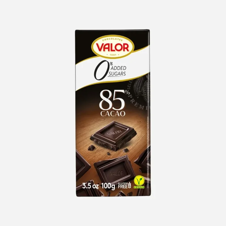 Čokoláda bez cukru 85 %