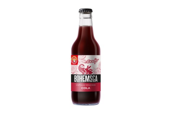 Craft limonáda Cola sklo