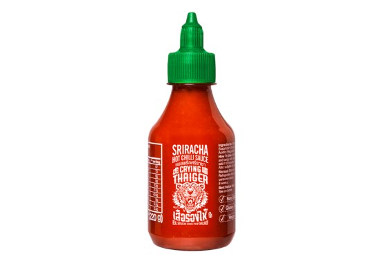 Crying Thaiger Sriracha chilli omáčka