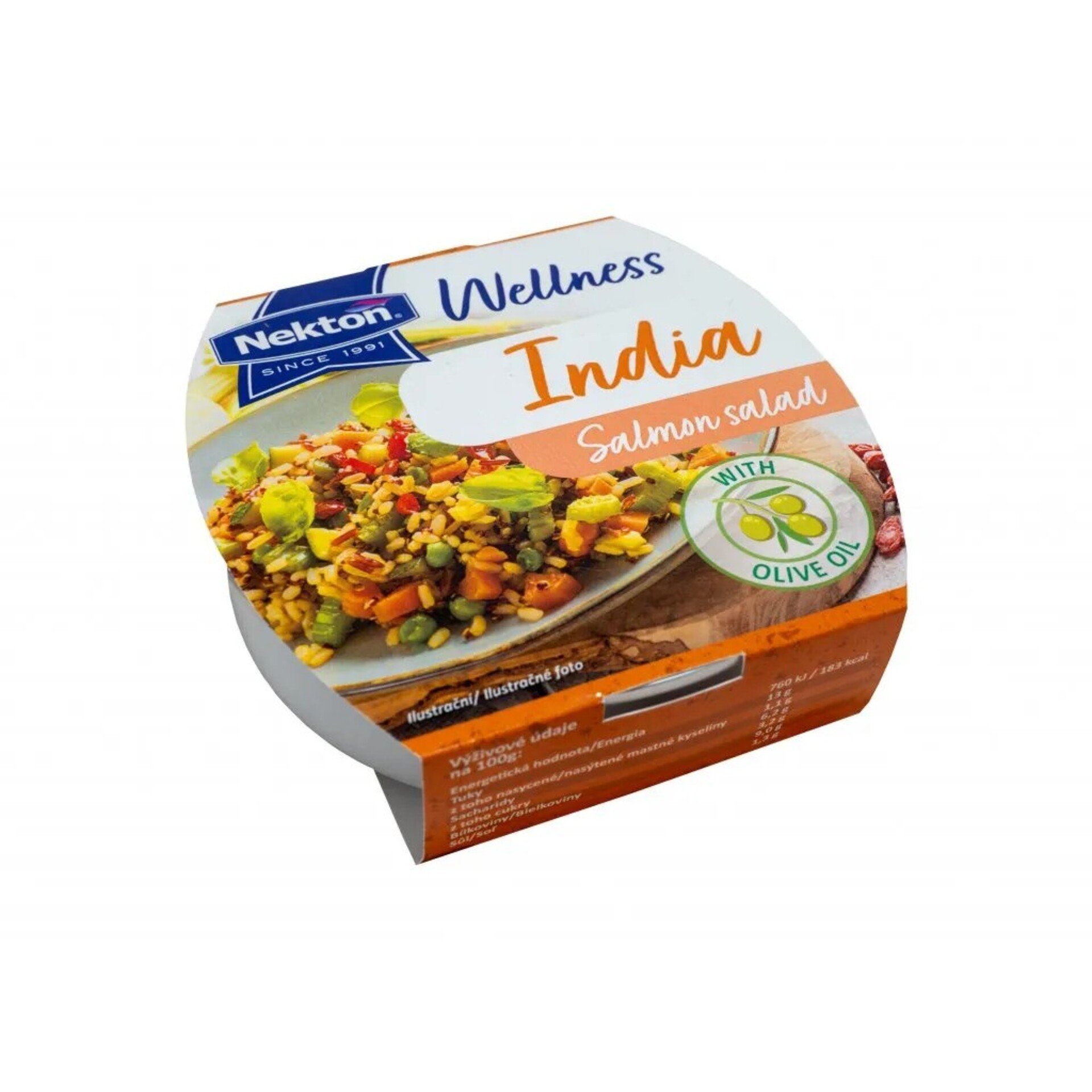 Nekton Lososový salát Wellness India 160 g