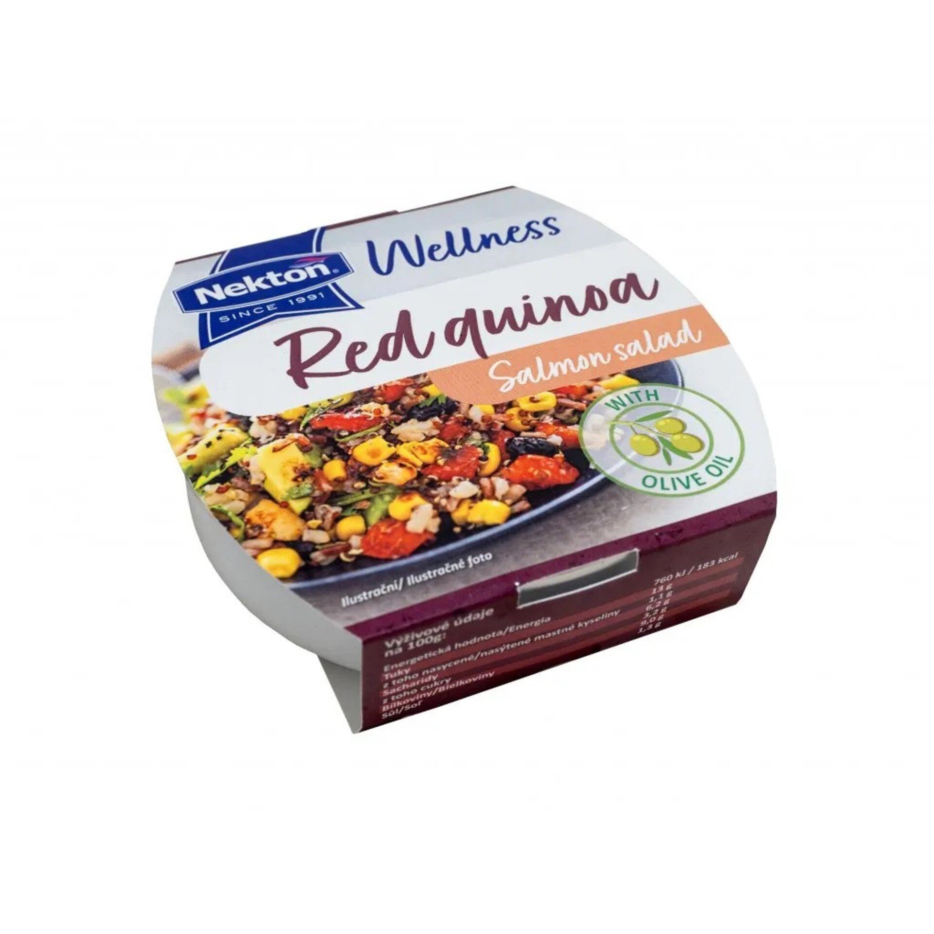 Nekton Lososový salát Wellness red quinoa 160 g