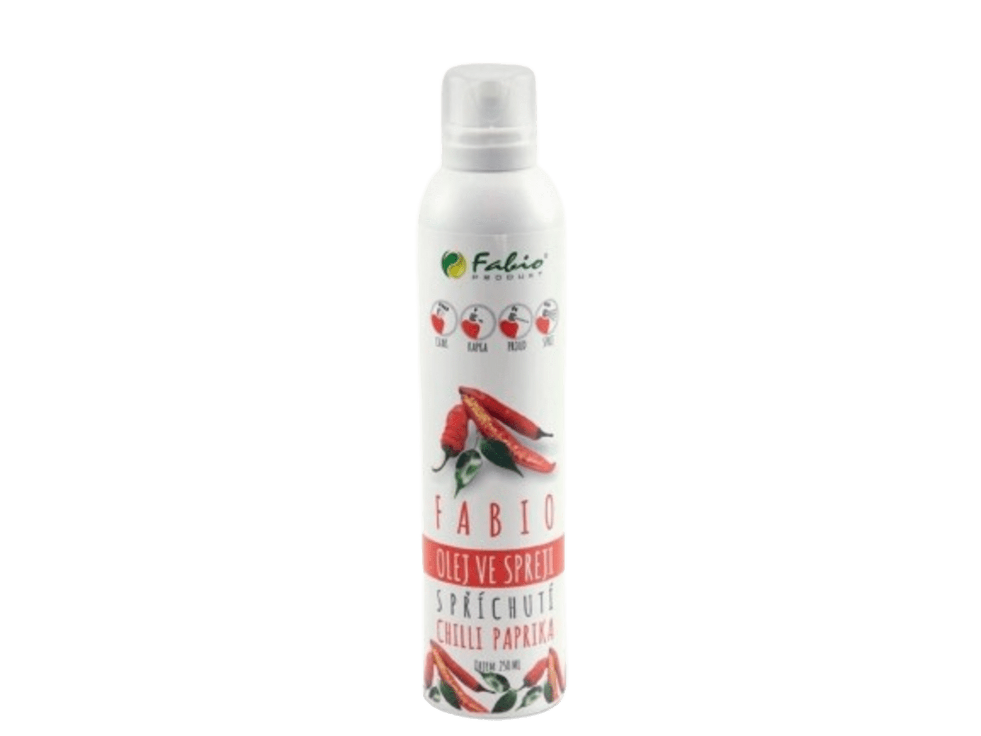 Fabio Řepkový olej ve spreji chilli paprika 250 ml Obrázek