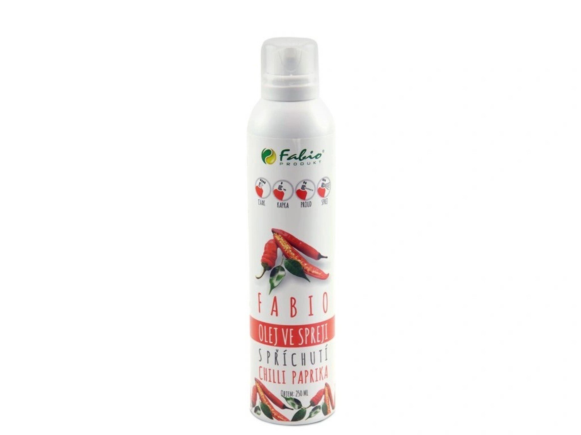 Fabio Řepkový olej ve spreji chilli paprika 250 ml