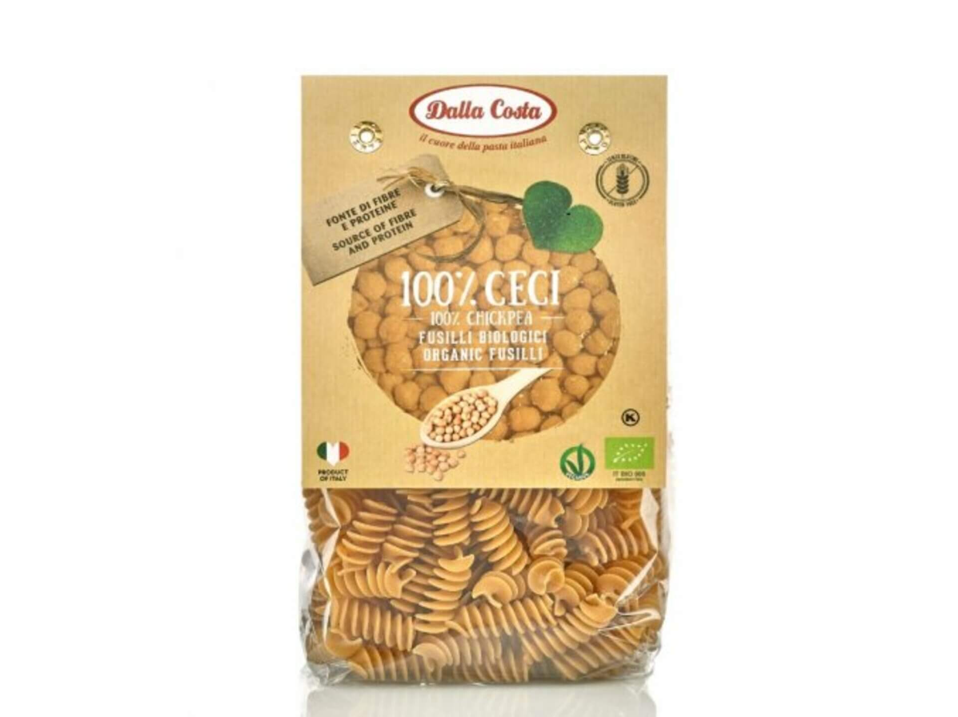 Dalla Costa Těstoviny cizrnové Fusilli BIO 250 g Obrázek