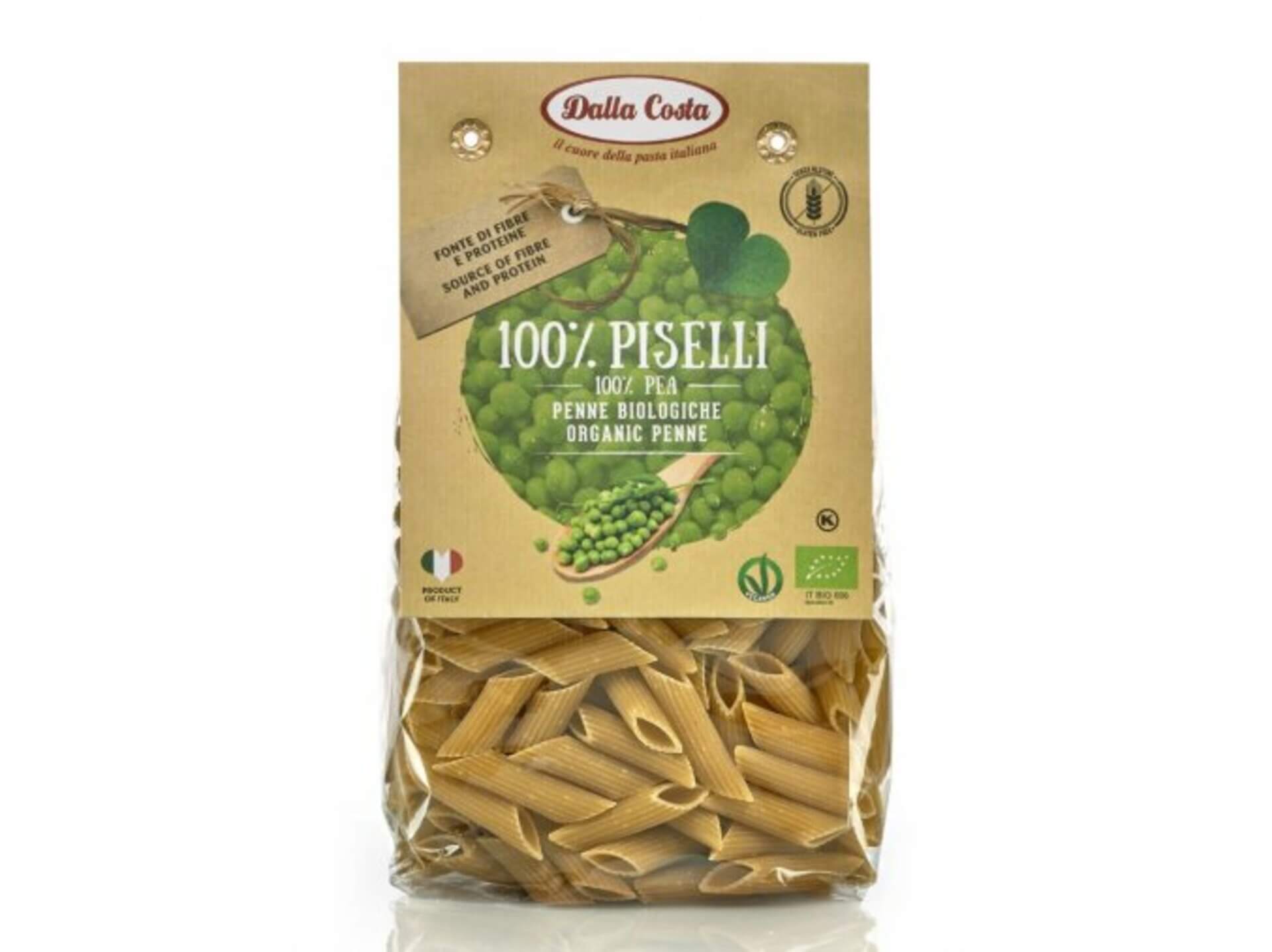 Dalla Costa Hráškové těstoviny Penne BIO 250 g Obrázek