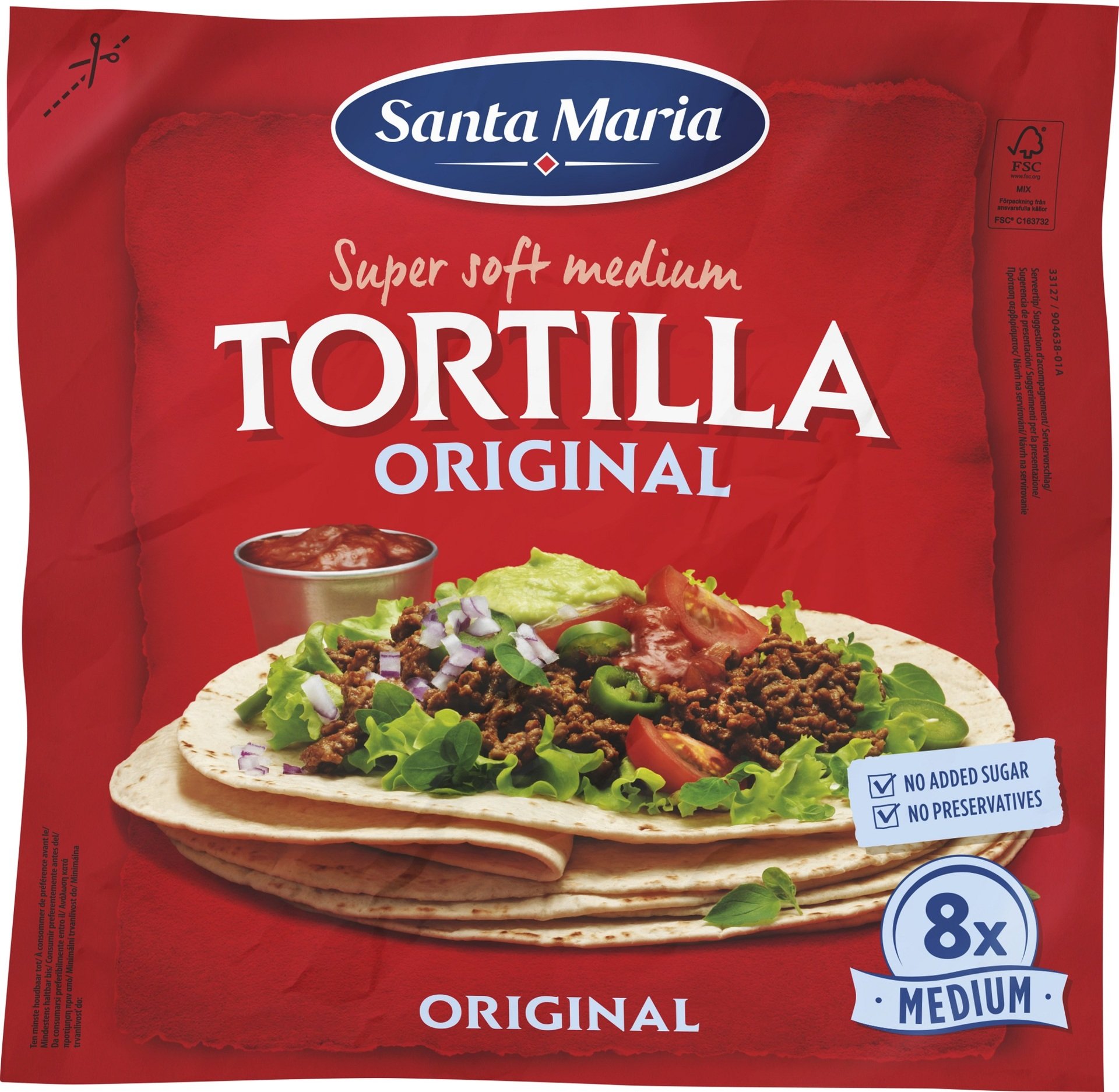 Santa Maria Soft tortilla 320 g Obrázek