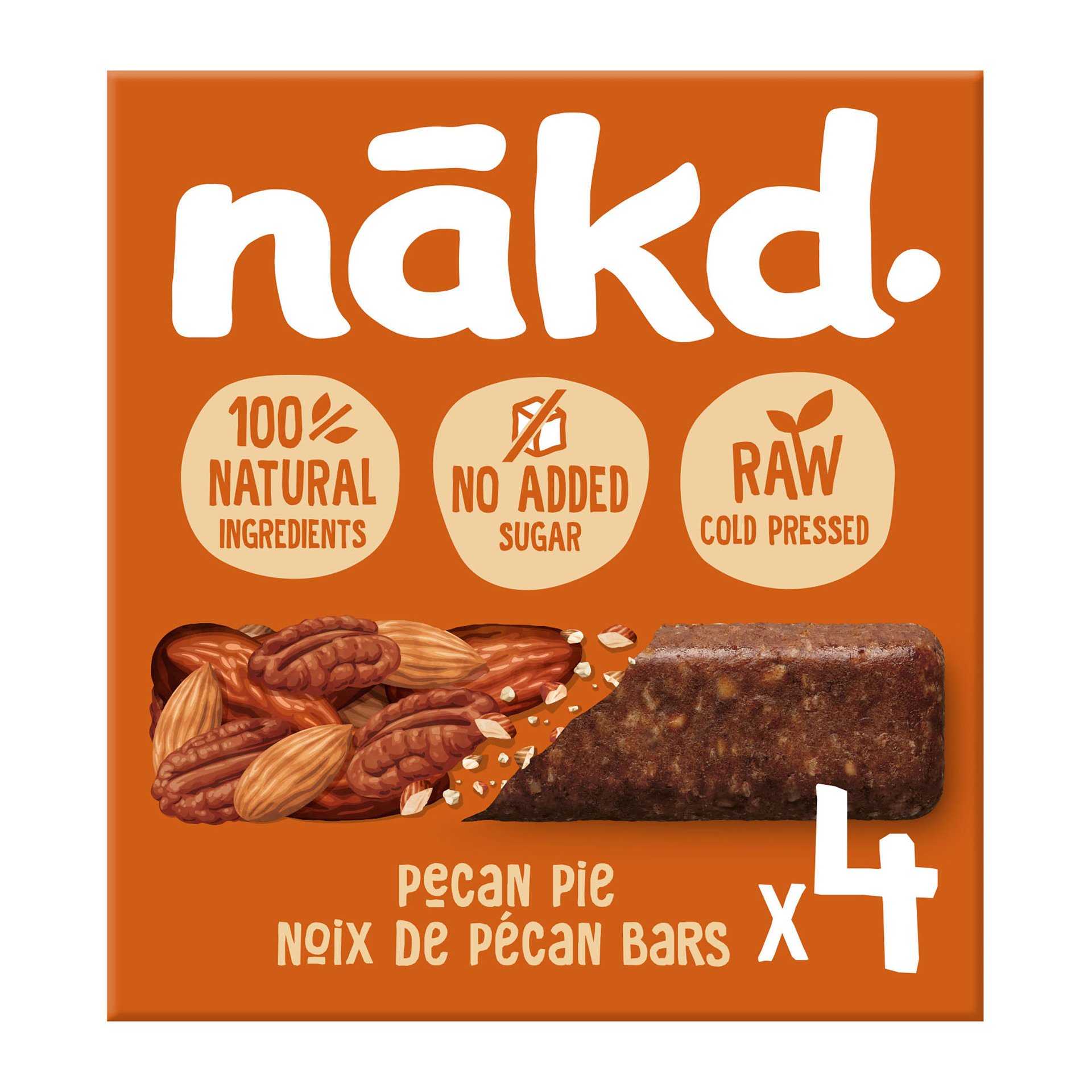 Nakd Pecan pie 4 x 35 g Obrázek