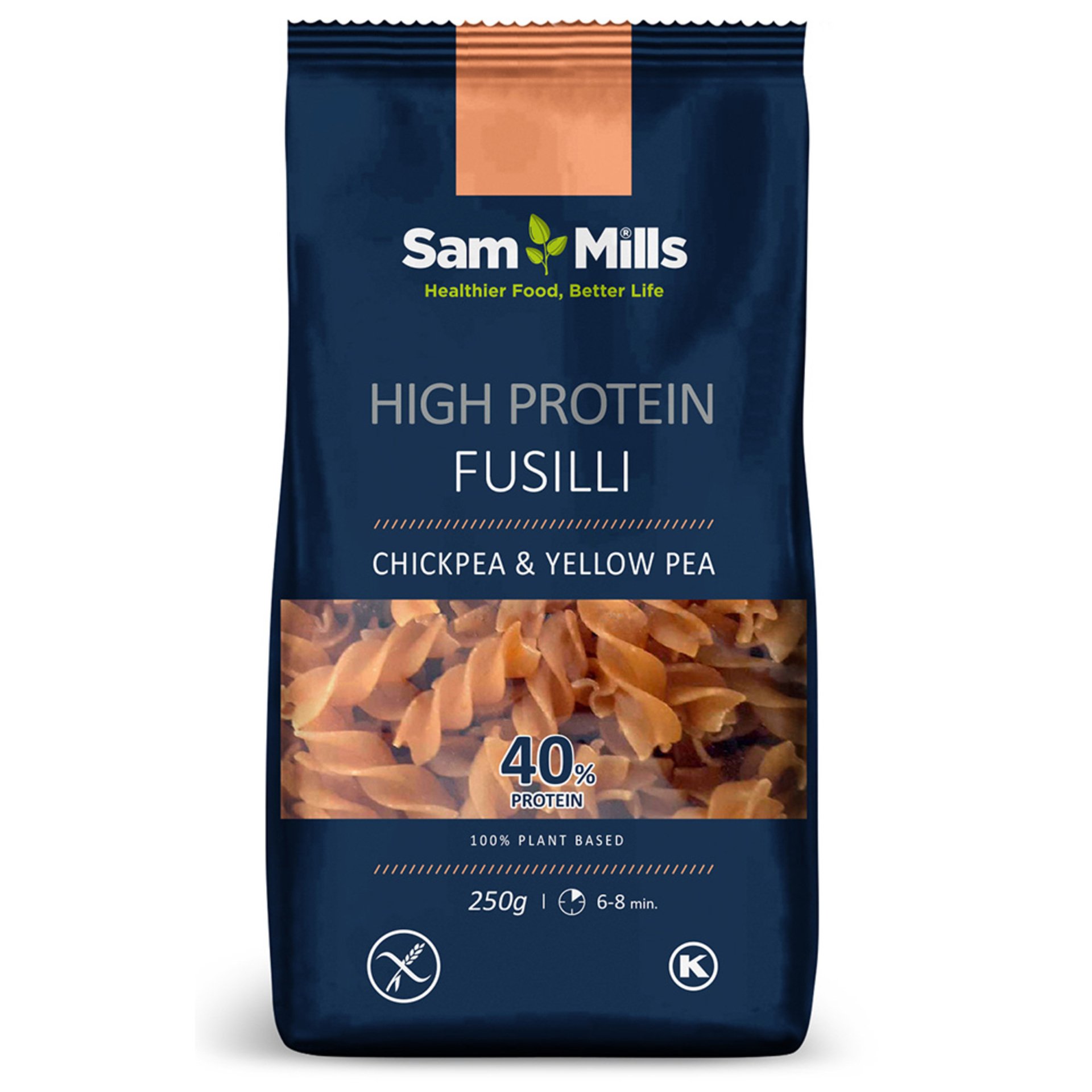 Sam Mills Vřetena z cizrny a žlutého hrachu 250 g