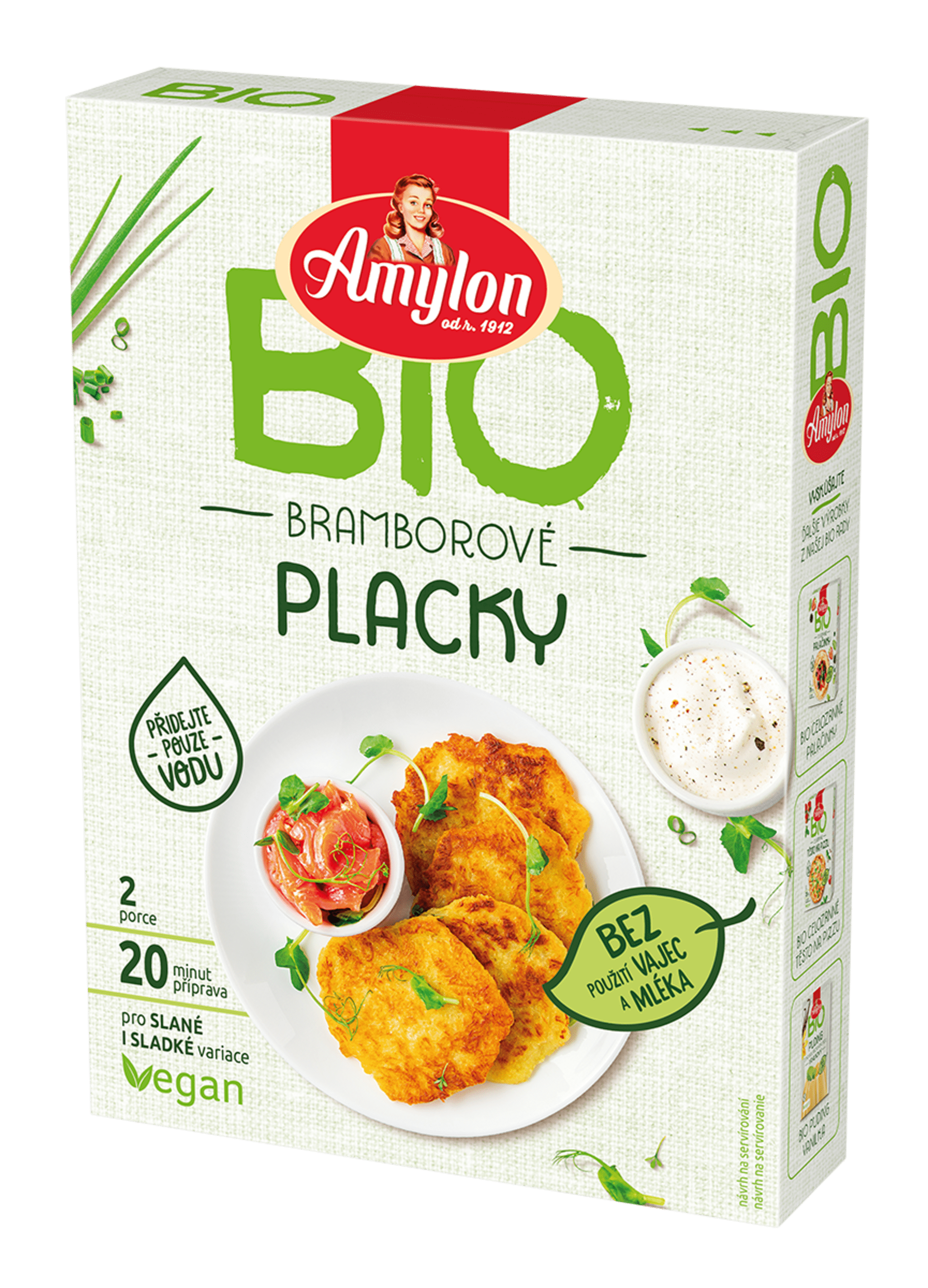 Amylon Bramborové placky BIO 250 g Obrázek