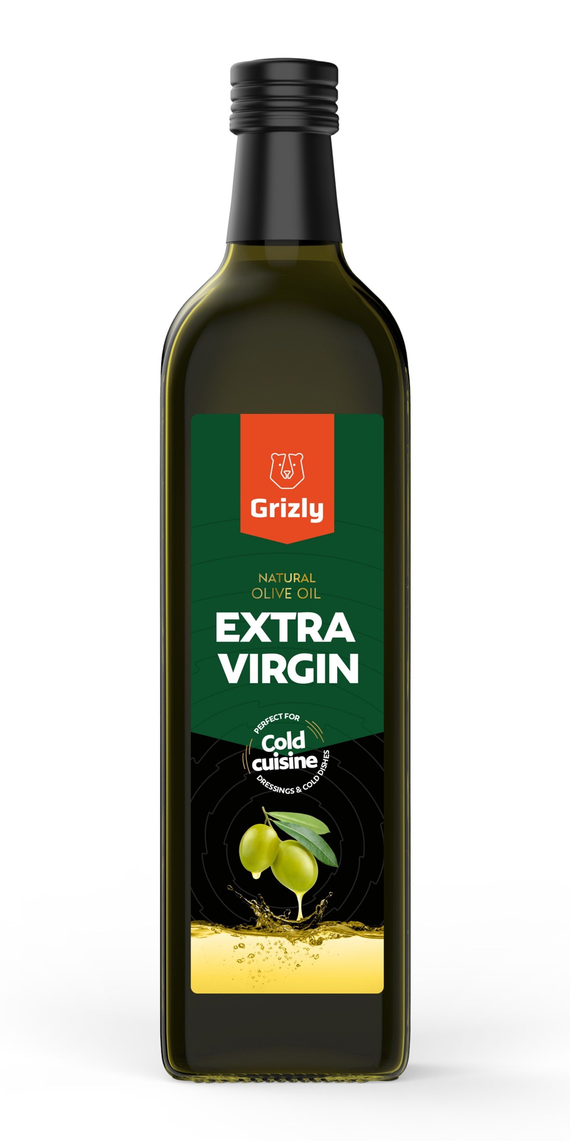 GRIZLY Olivový olej extra panenský 1000 ml Obrázek