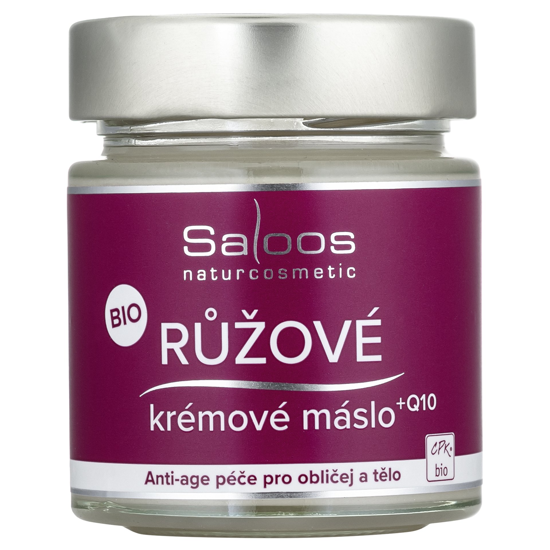 Saloos Růžové krémové máslo BIO 110 ml