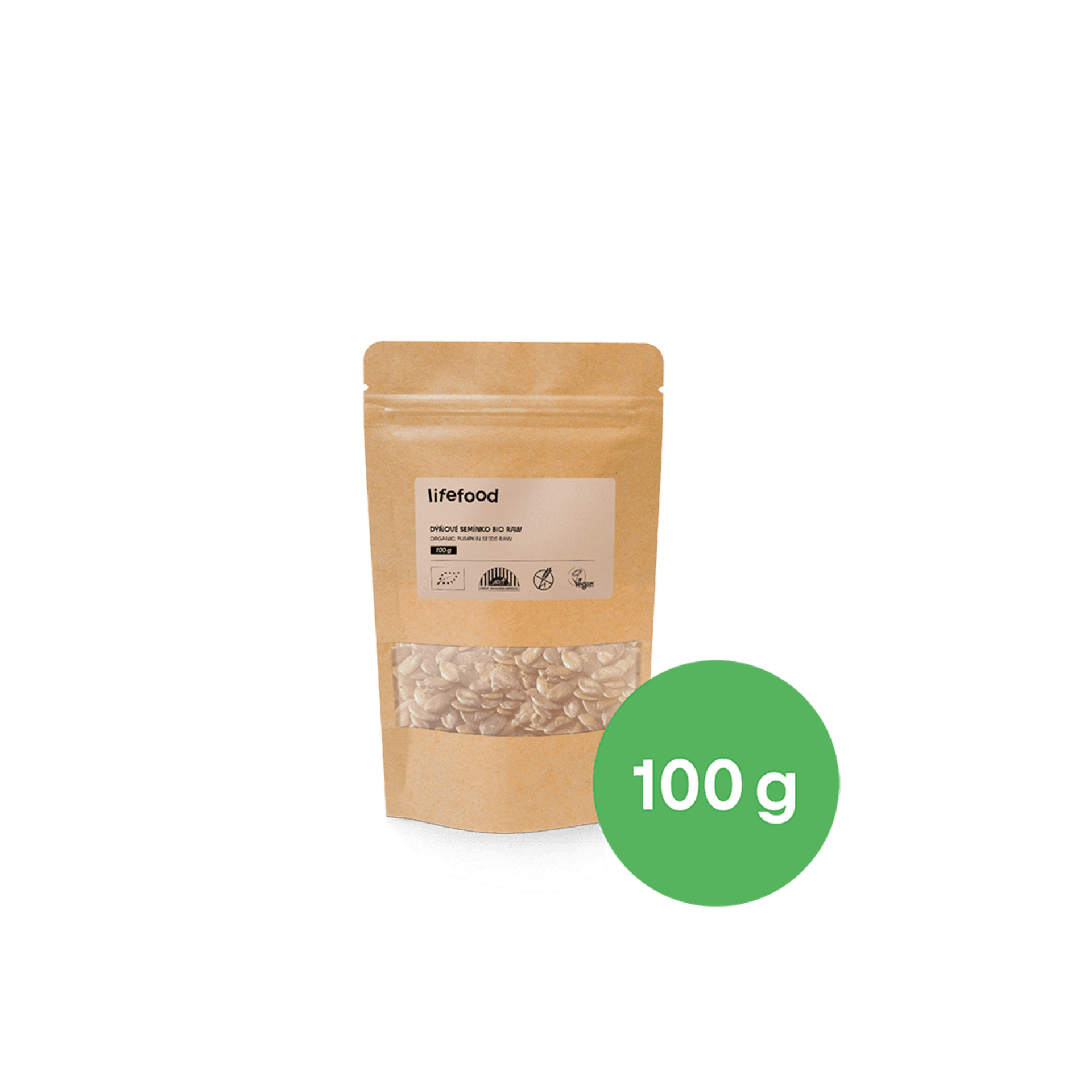 Lifefood Dýňové semínko raw BIO 100 g