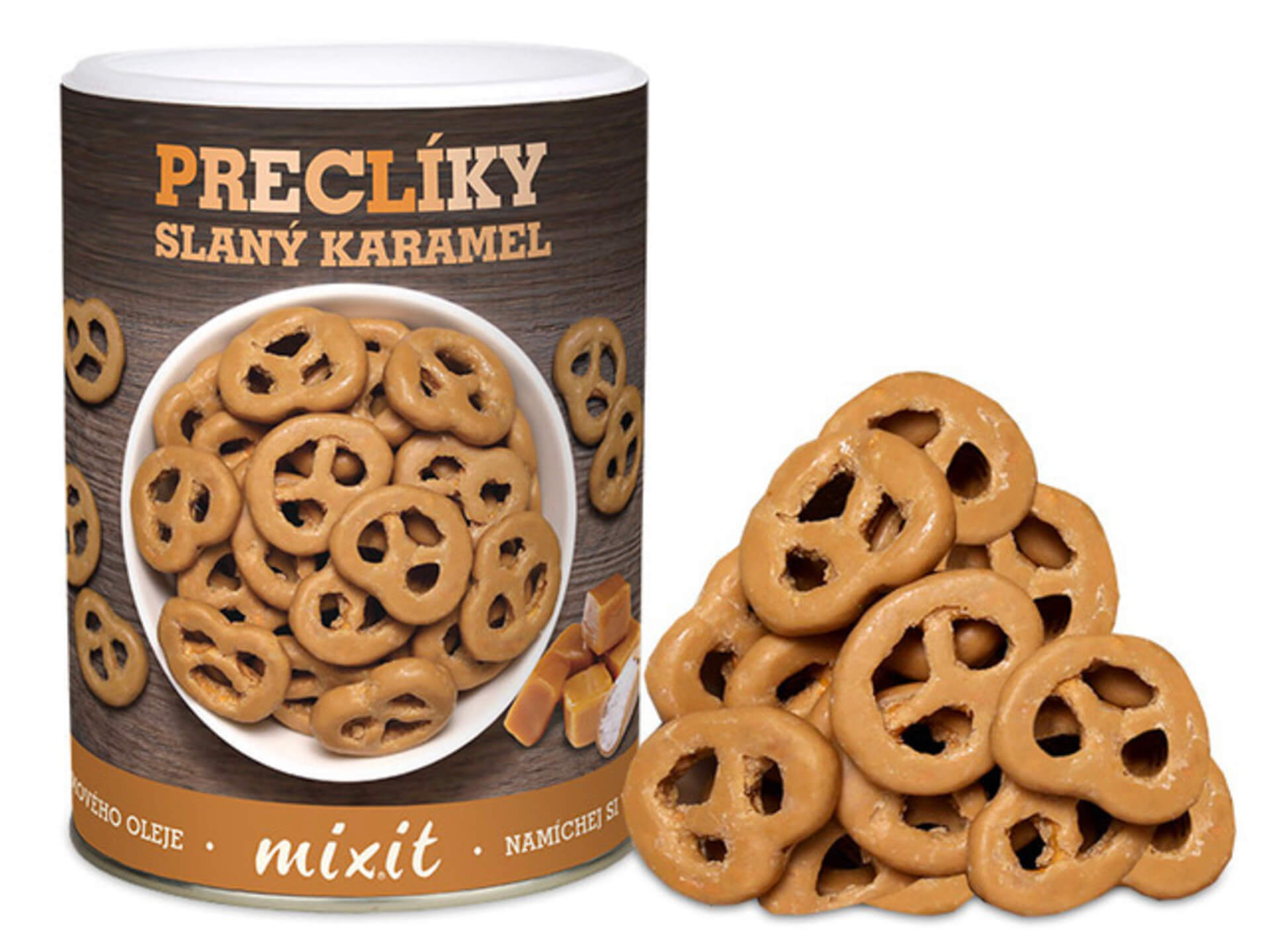 Mixit Preclíky Slaný karamel 250 g Obrázek