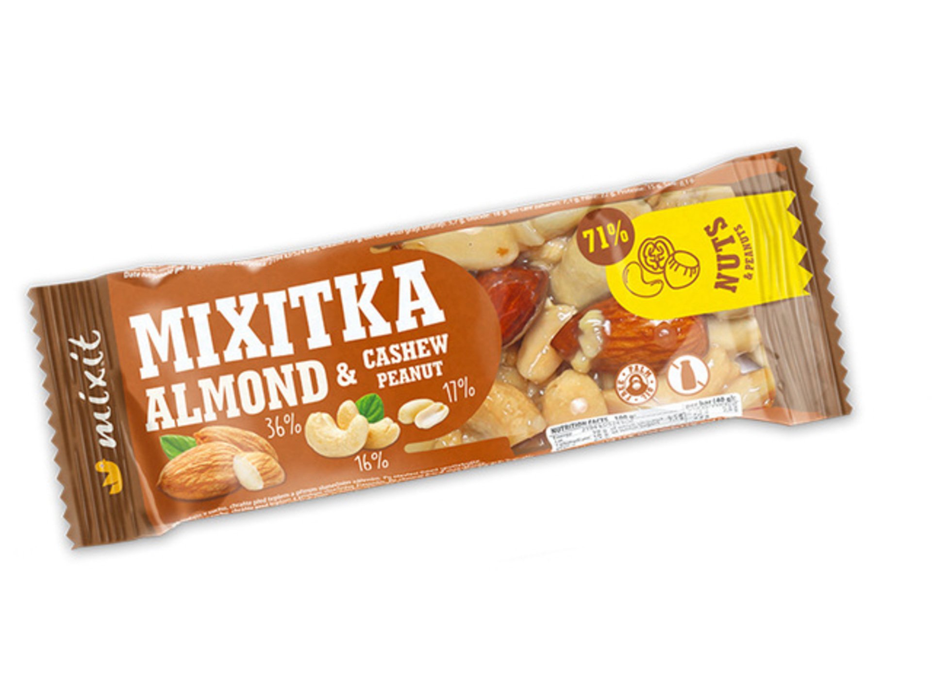 Mixit Mixitka oříšková mandle a kešu 40 g Obrázek