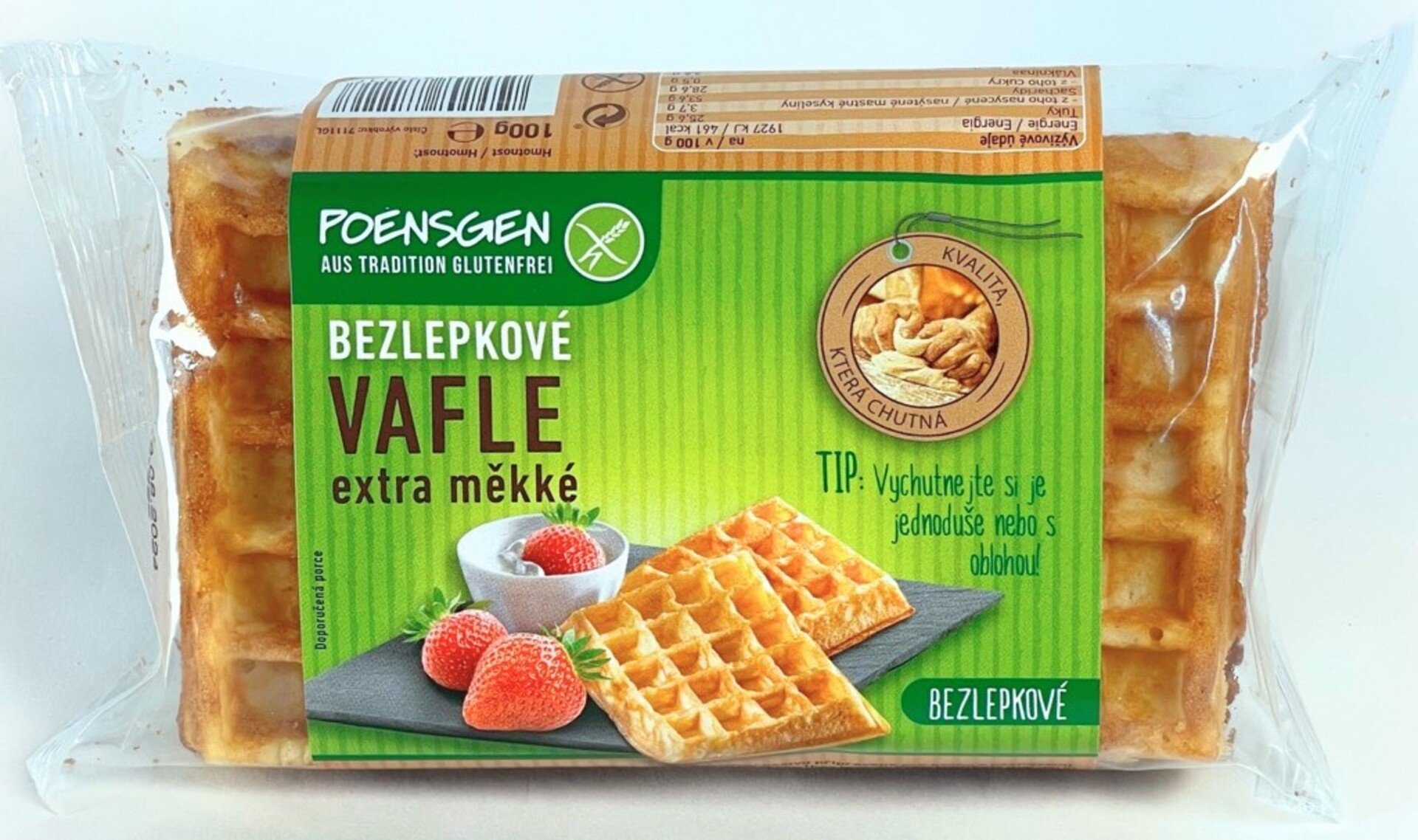 Poensgen Vafle extra měkké bez lepku 100 g Obrázek