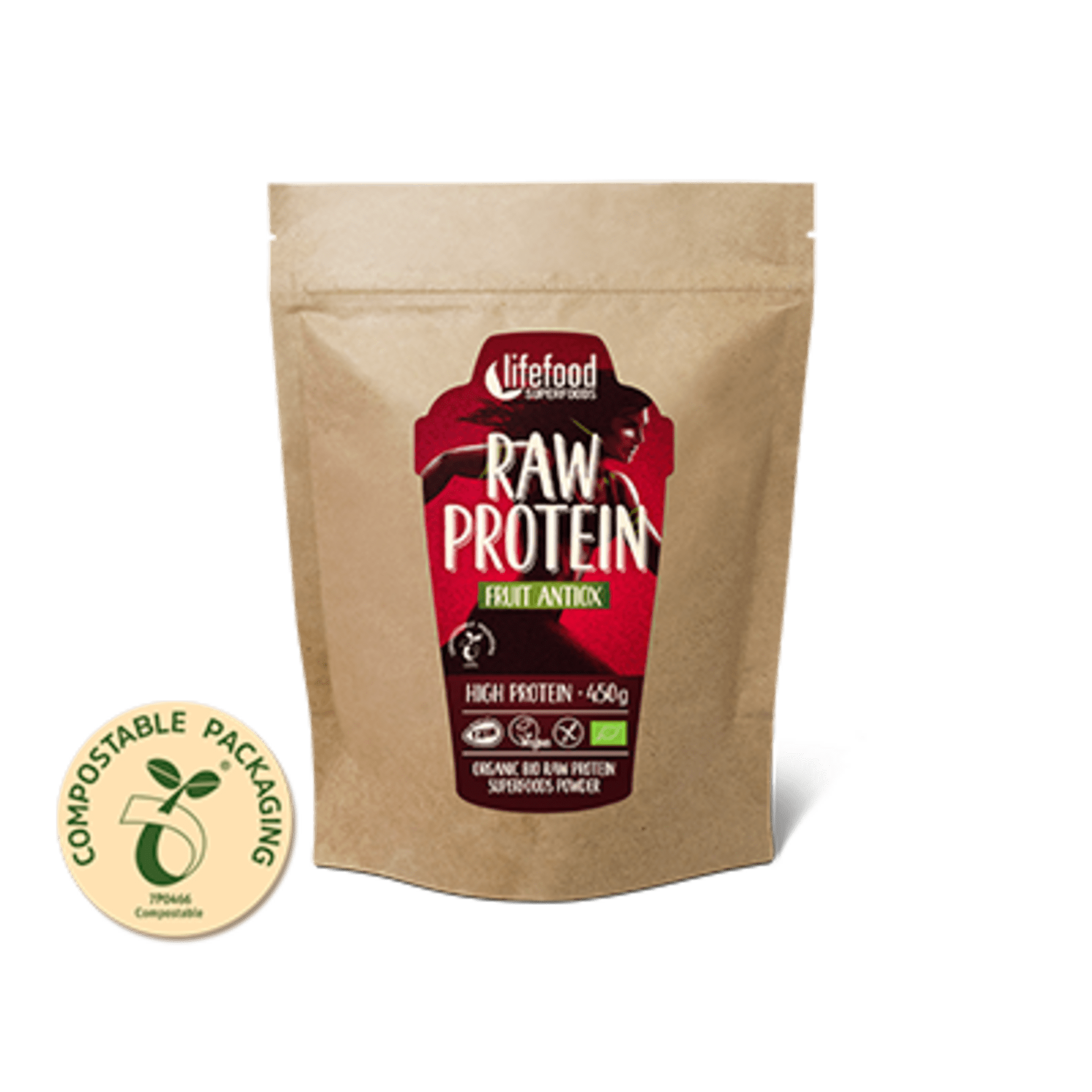 Lifefood Protein se superfoods Ovocný BIO RAW 450 g