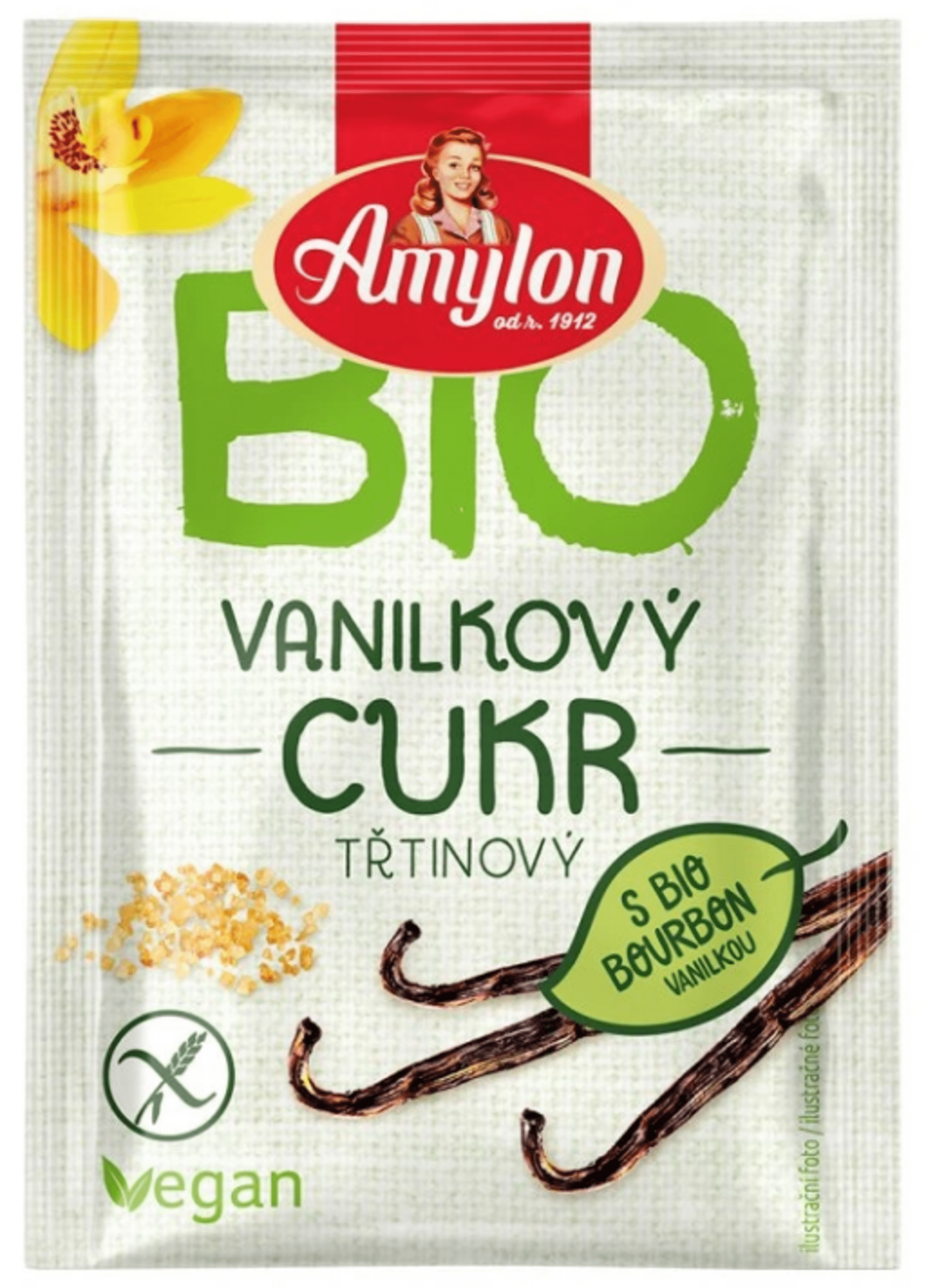 Amylon - Cukr vanilkový BIO, 8 g Obrázek