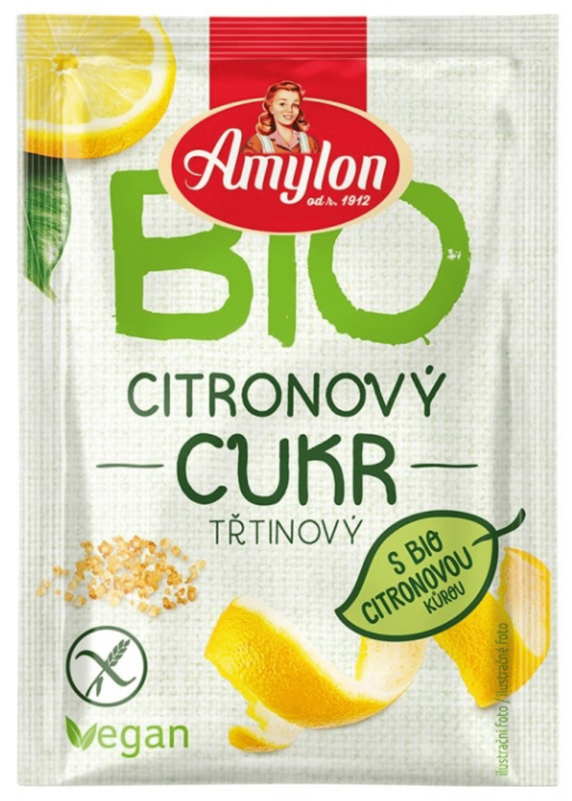 Amylon Cukr citronový BIO 20 g Obrázek