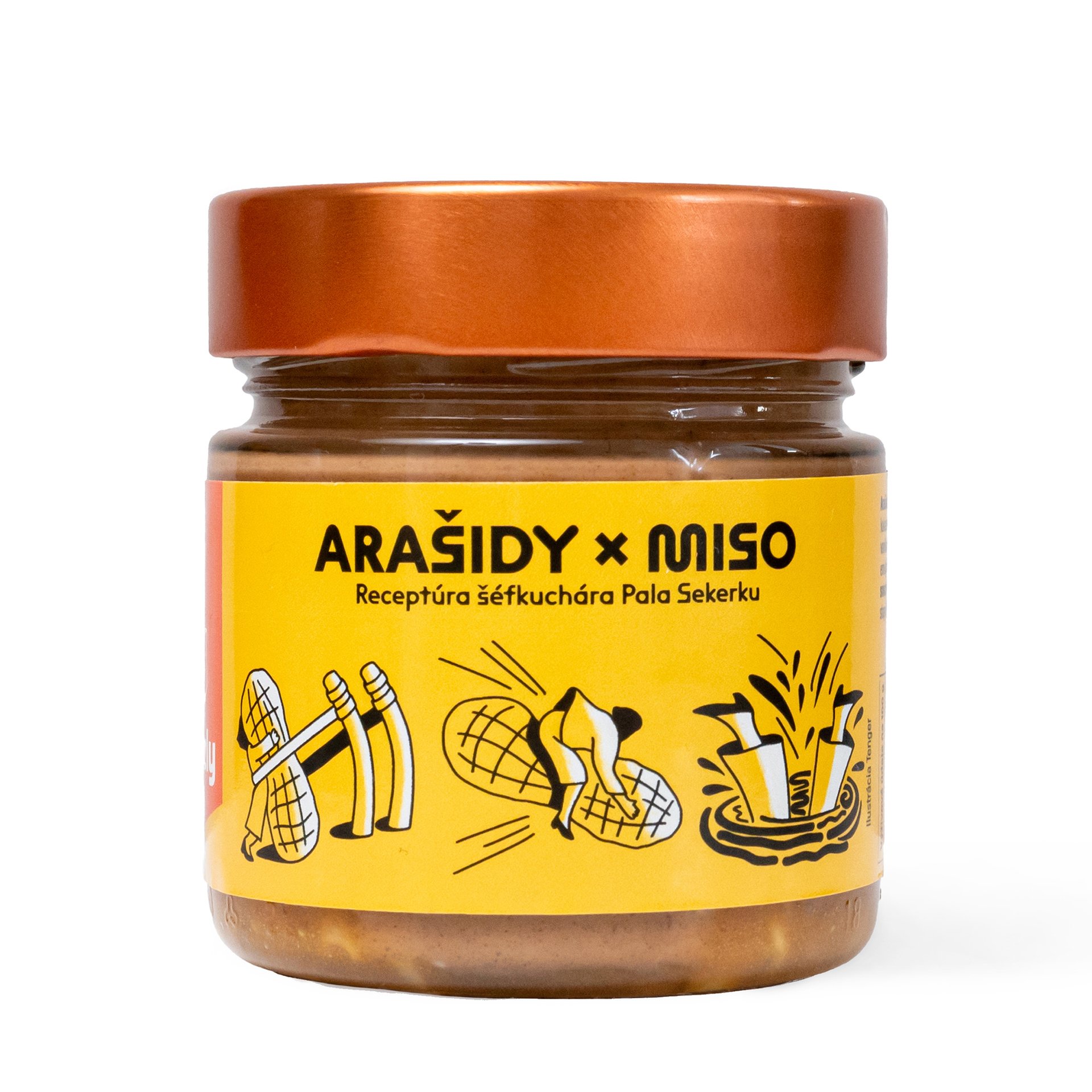 GRIZLY Arašídy a miso by Palo Sekerka 250 g