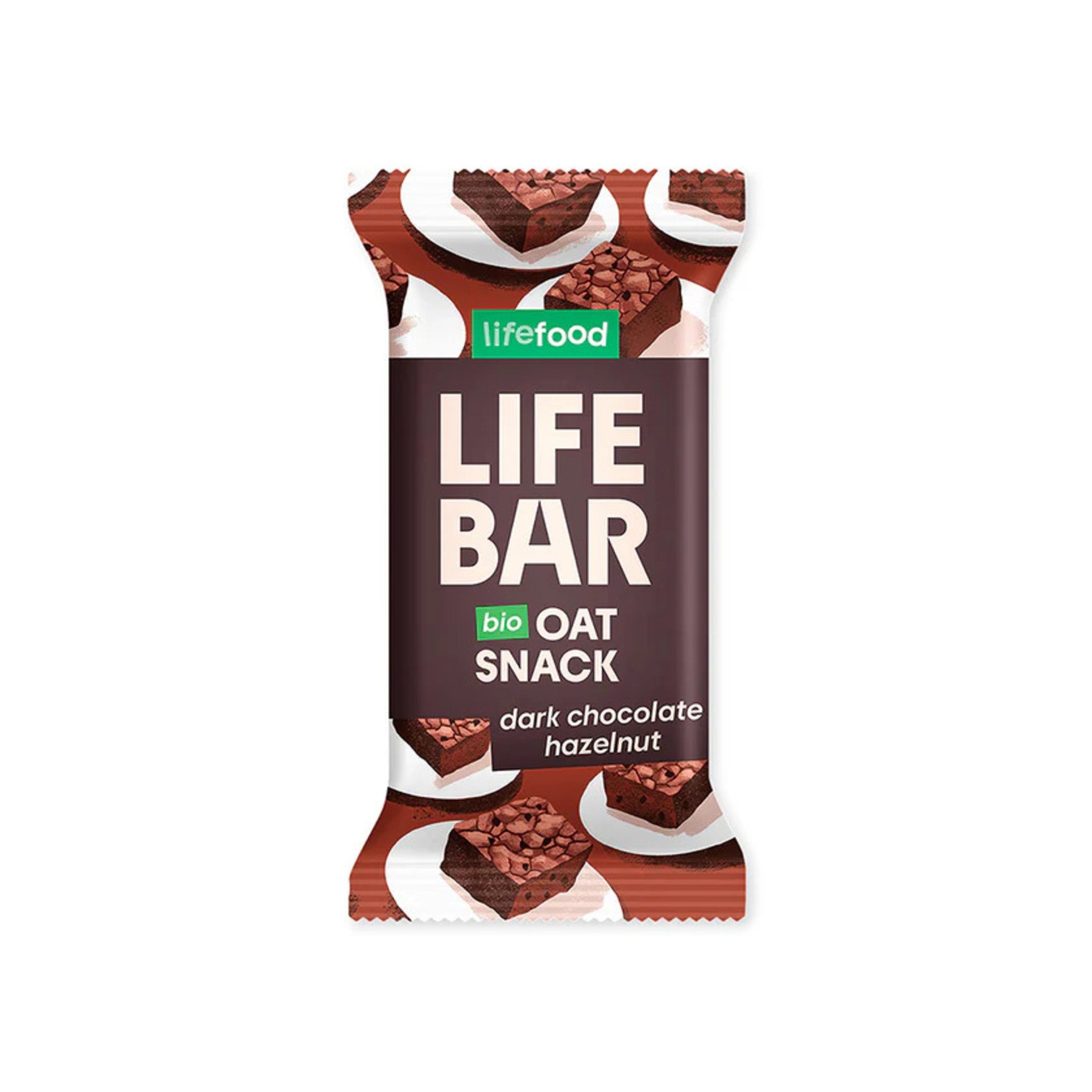 Lifefood Lifebar Oat snack brownie BIO 40 g