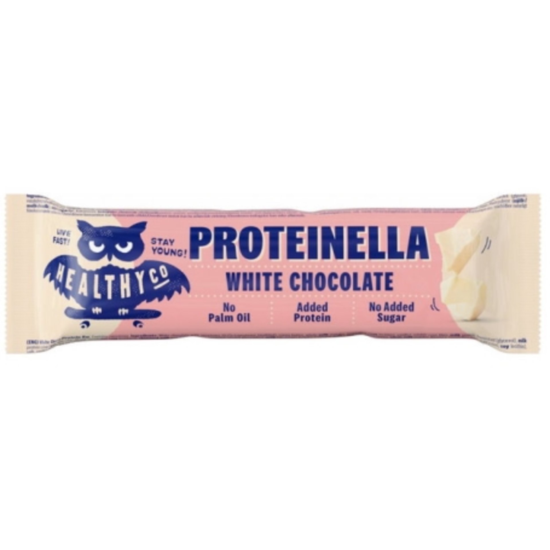 Healthyco Proteinella chocolate bar - bílá čokoláda 35 g