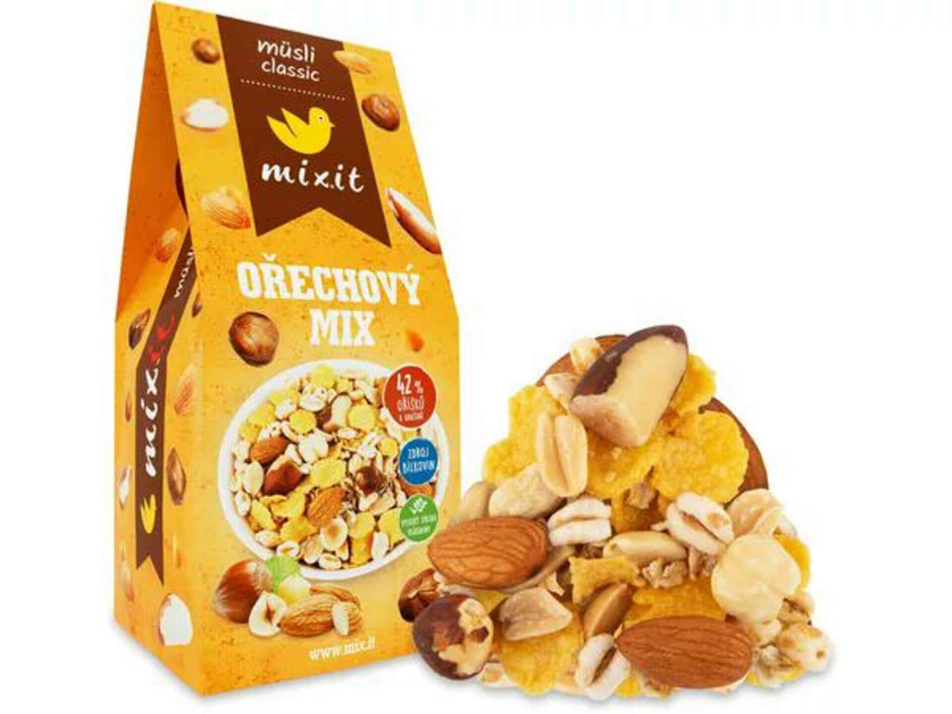 Mixit Müsli classic ořechový mix 380 g