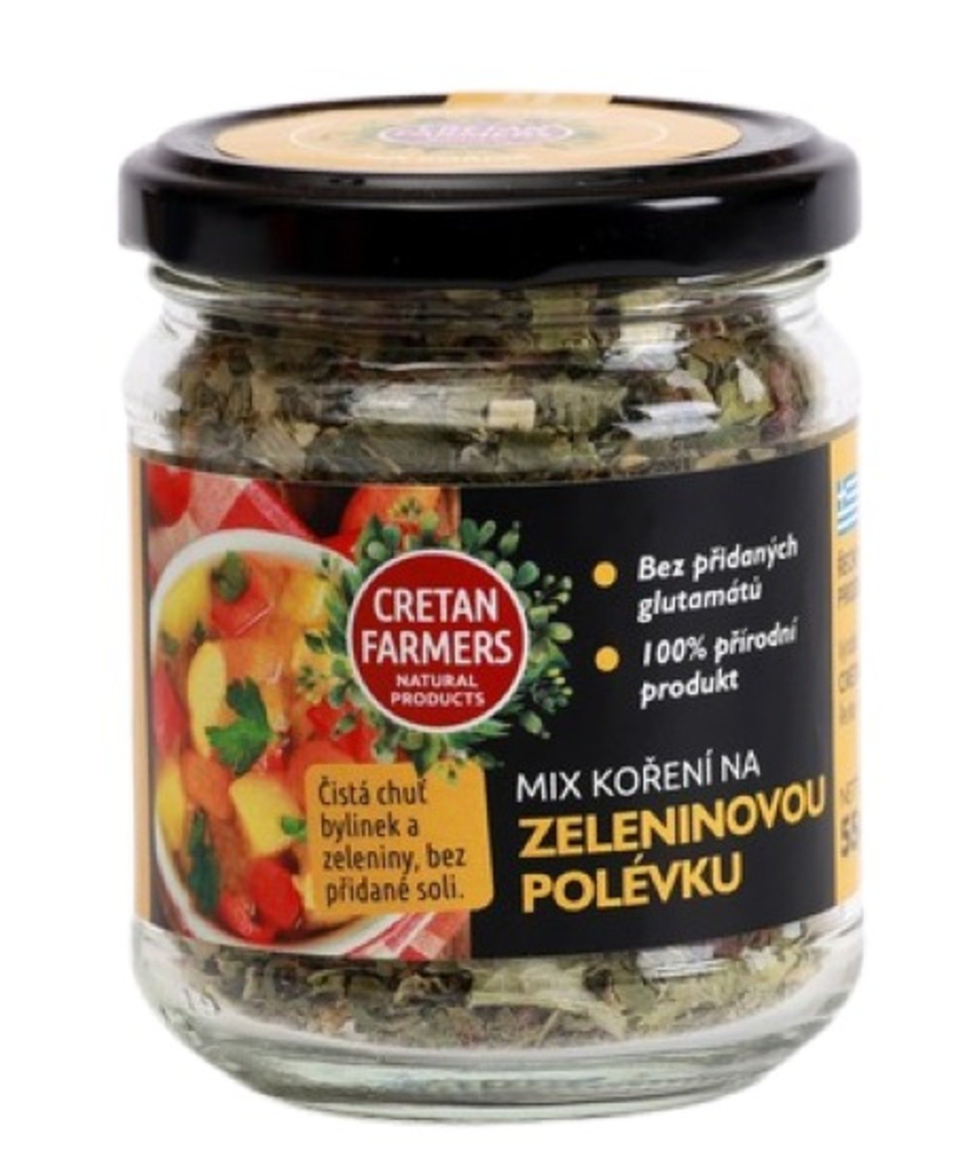 Cretan Farmers Kořenící směs bez soli "Zeleninová polévka" 55 g