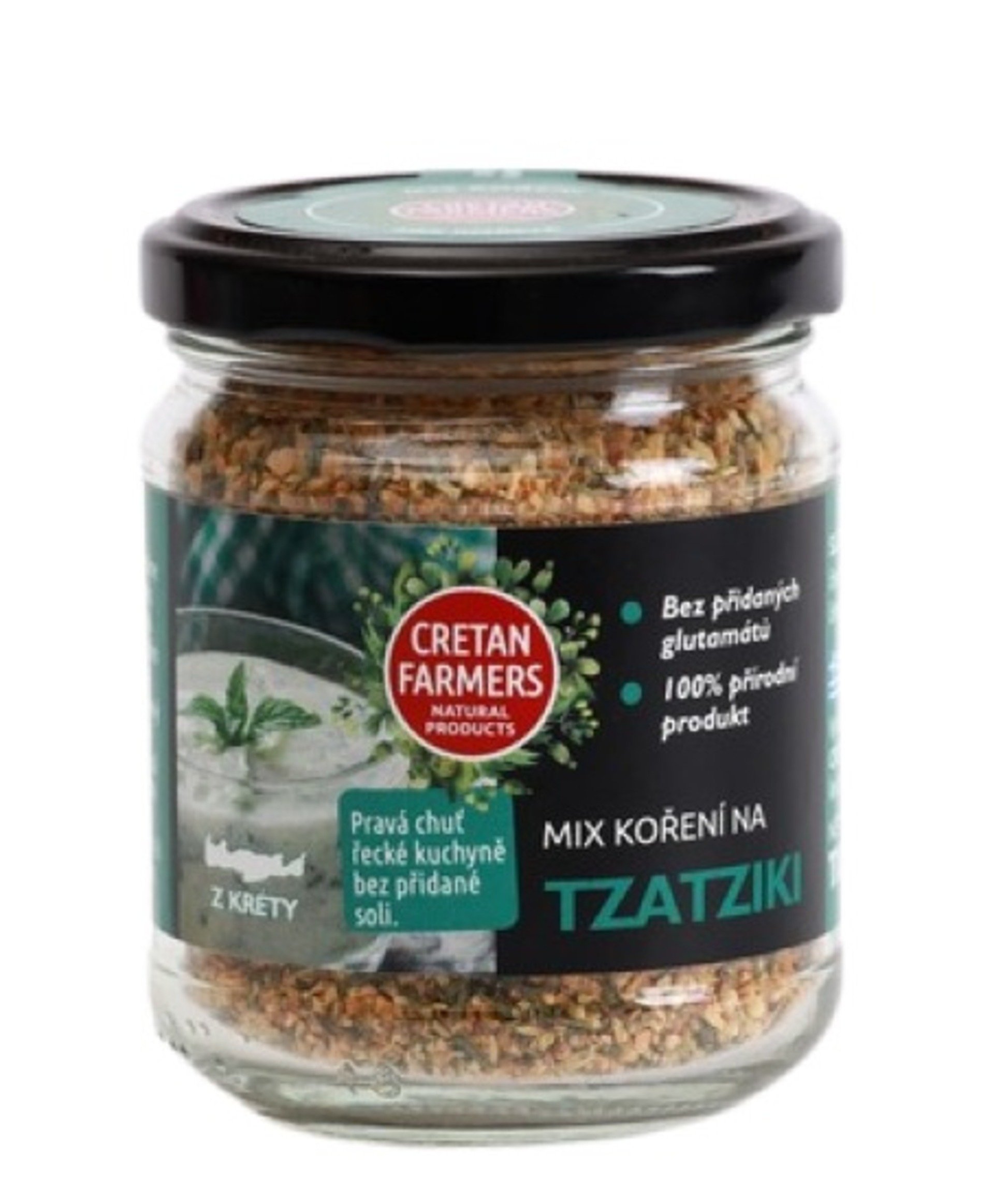 Cretan Farmers Kořenící směs bez soli "Tzatziki" 110 g