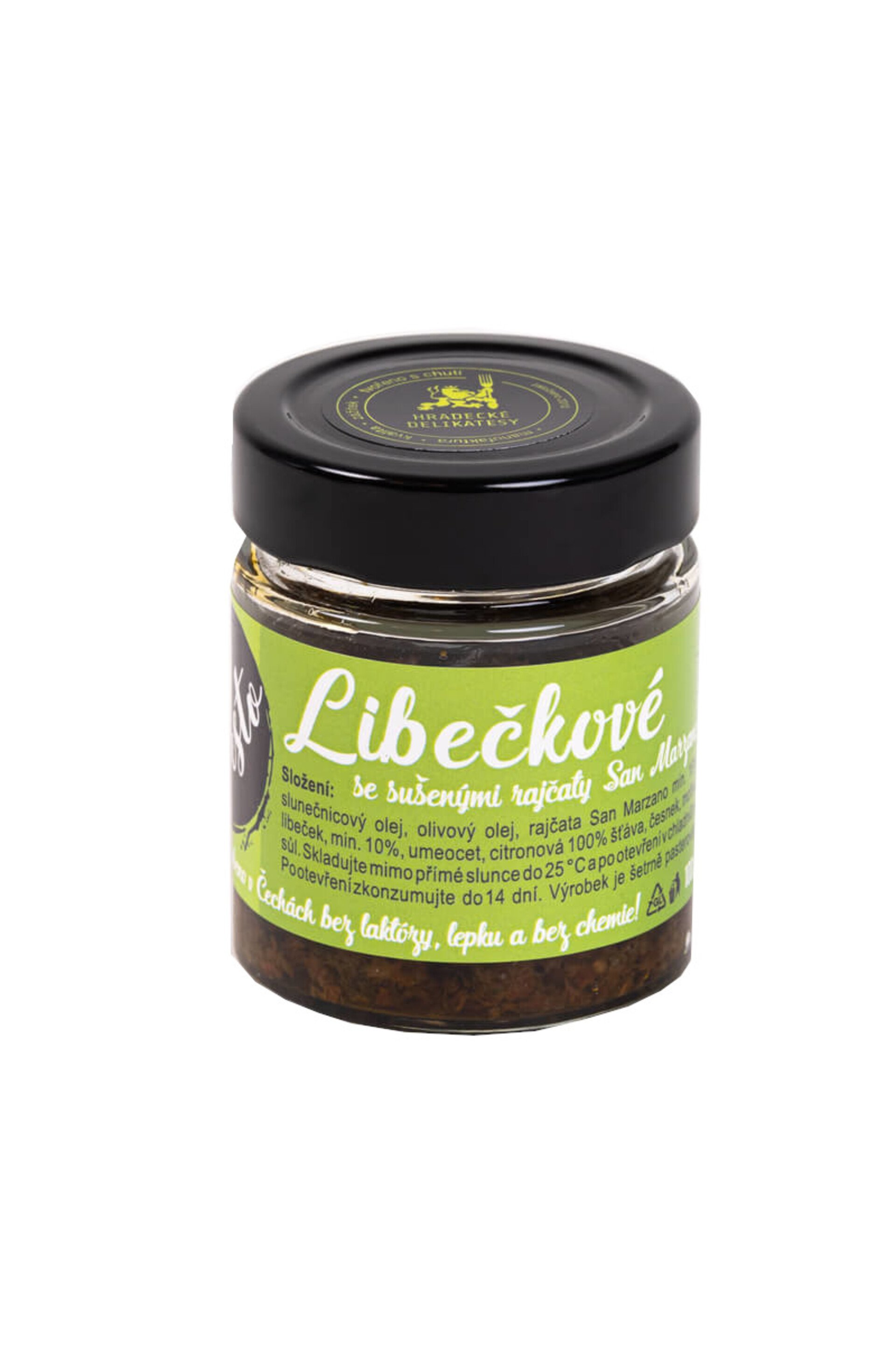 Hradecké delikatesy Libečkové pesto se sušenými rajčaty San Marzano 100 g