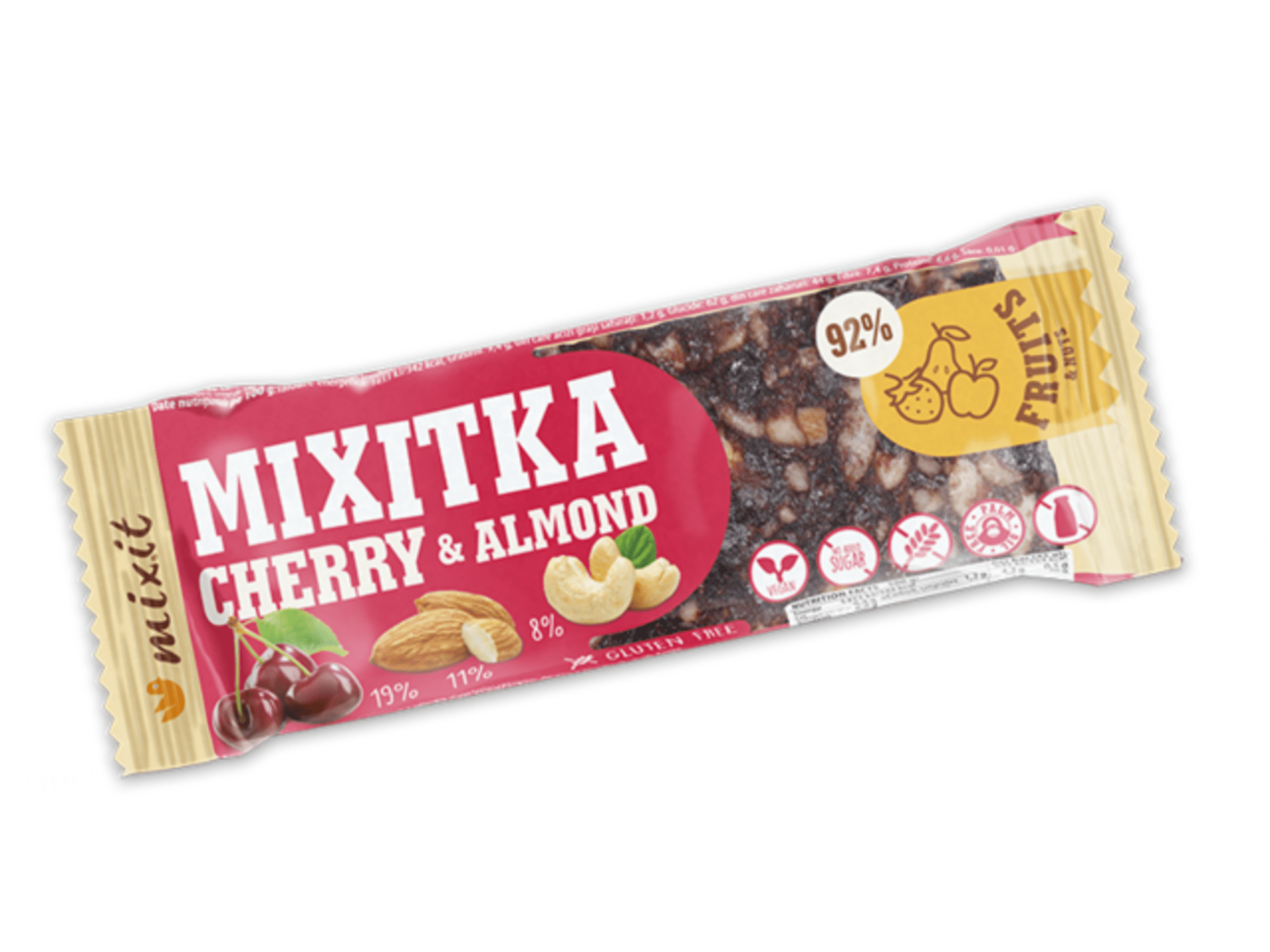 Mixit Mixitka bez lepku třešeň a mandle 45 g Obrázek