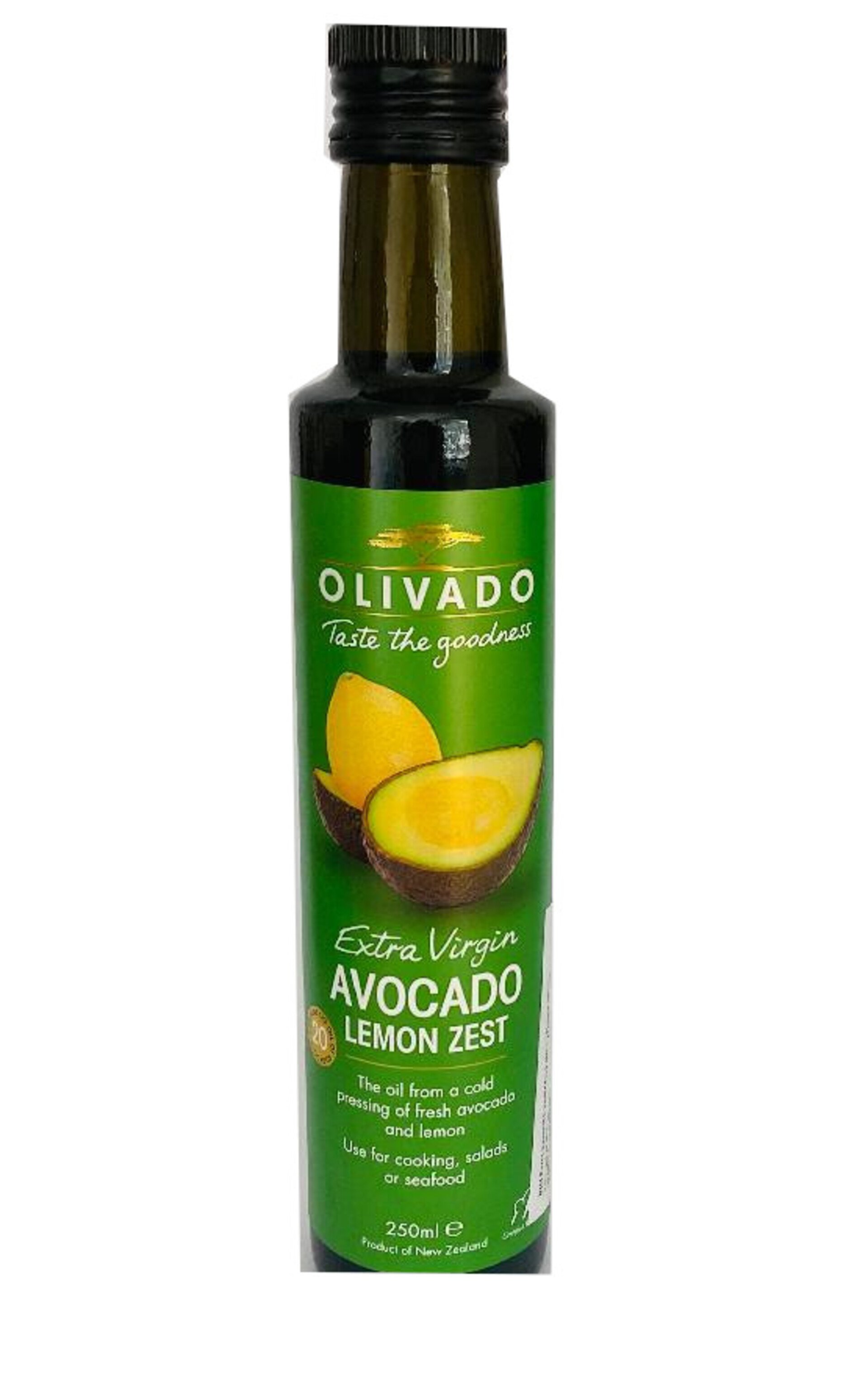 Olivado Avokádový extra panenský olej s citronovou kůrou 250 ml