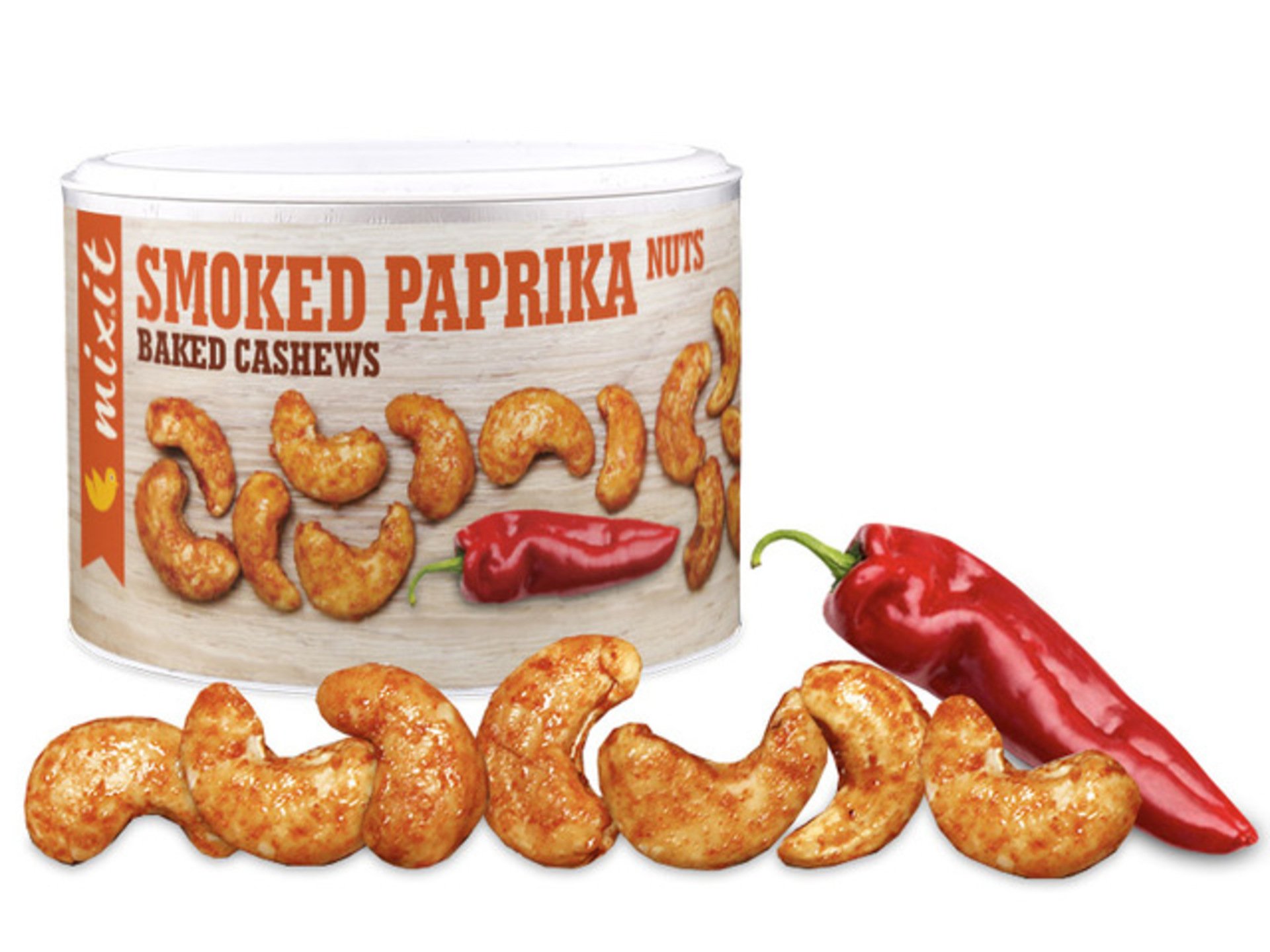 Mixit Oříšky z pece – uzená paprika 150 g Obrázek