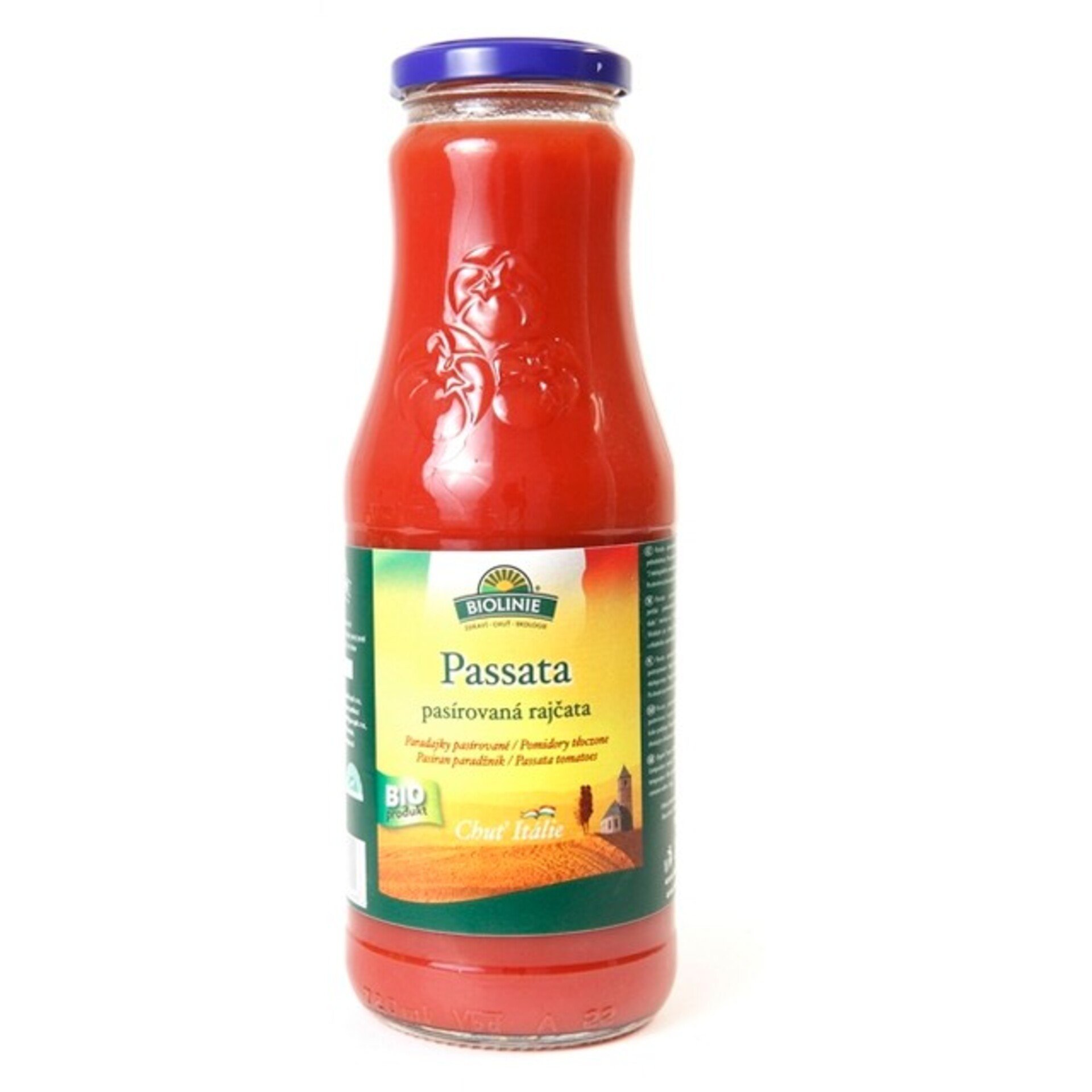 Biolinie Pasírovaná rajčata - passata BIO 690 g