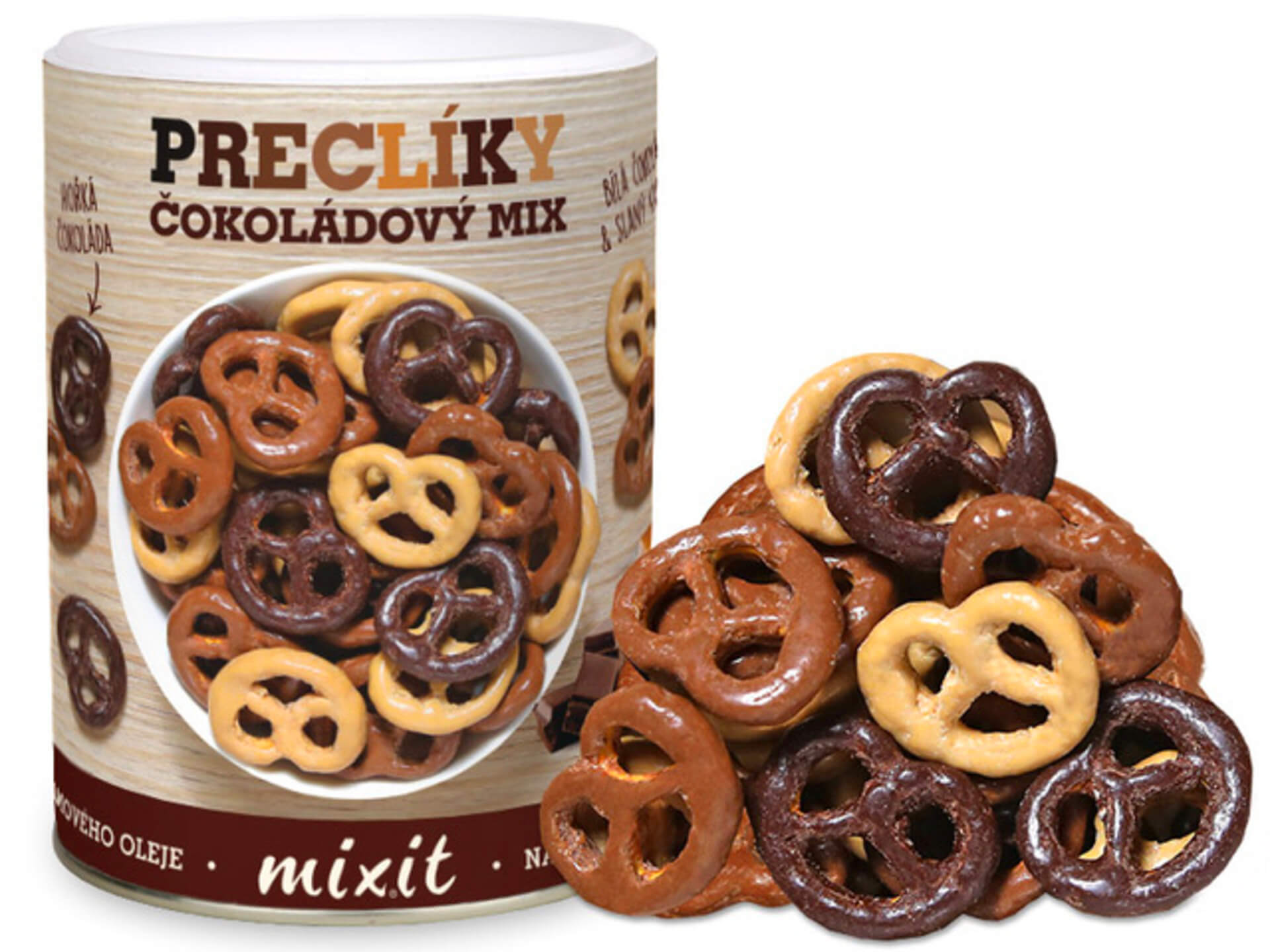 Mixit Mix preclíků v čokoládě 250 g Obrázek