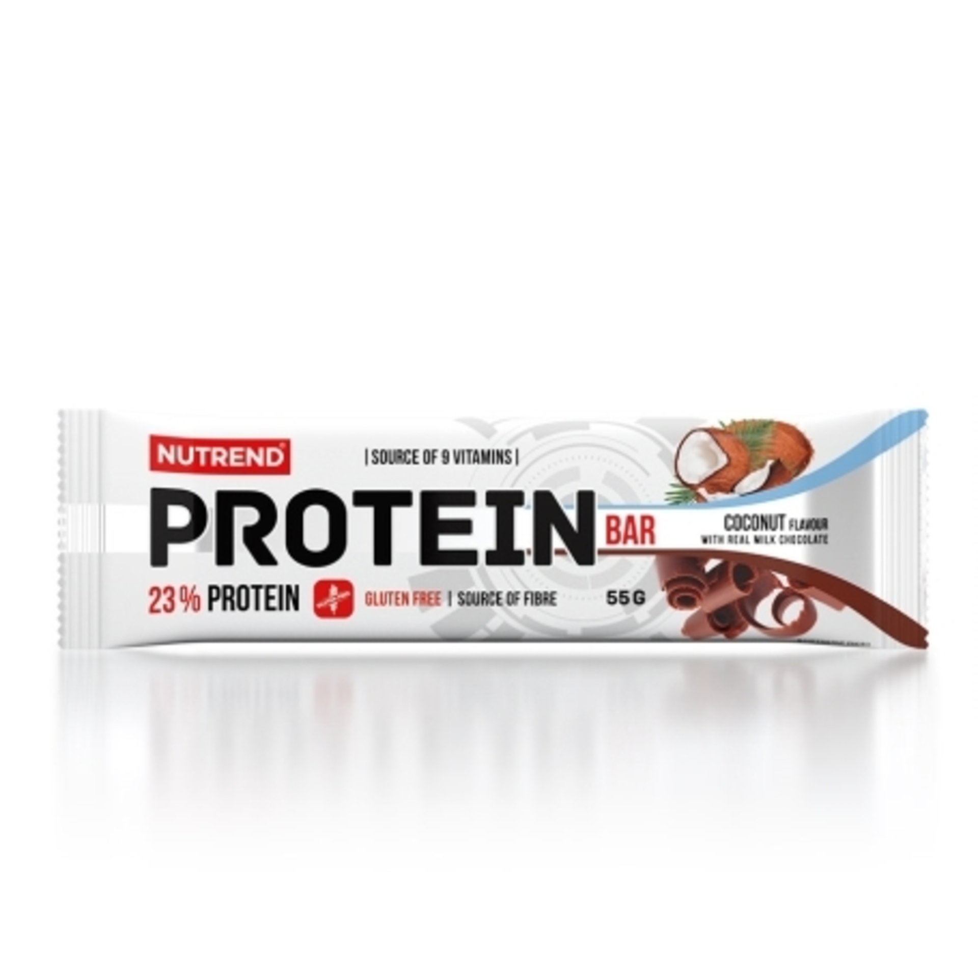 Nutrend Protein bar 55 g - kokos Obrázek