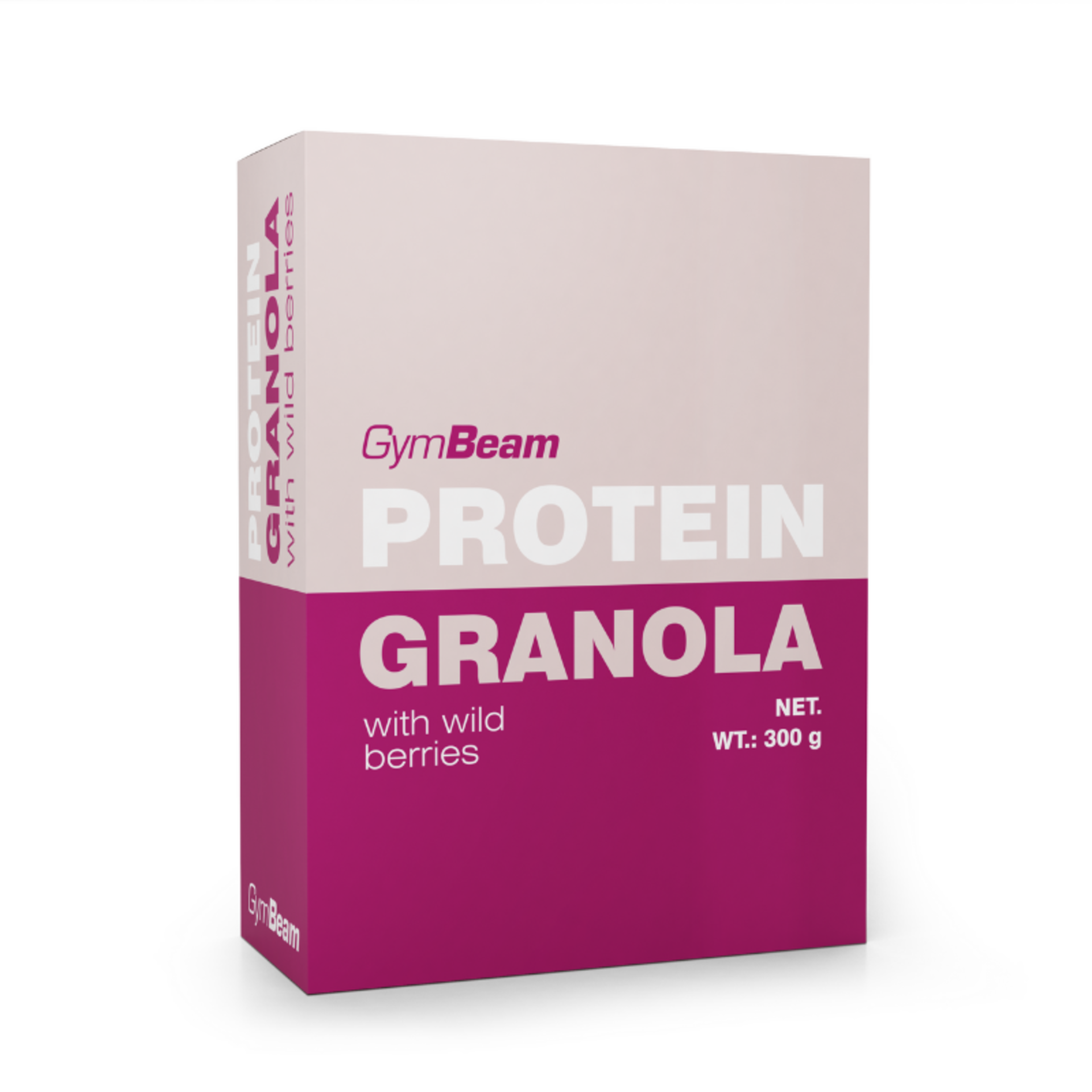 GymBeam Proteinová granola s lesním ovocem 300 g Obrázek