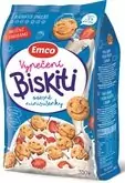 Emco Biskiti mléční s jahodami 350 g