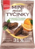 Semix Mini müsli tyčinky s kakaovými boby a pomerančem bez lepku 70 g