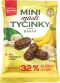 Semix Mini müsli tyčinky s banány bez lepku 70 g