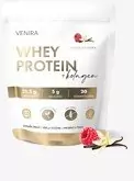 Venira Whey protein příchuť malina a vanilka 1000 g