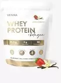 Venira Whey protein příchuť jahoda s vanilkou 1000 g