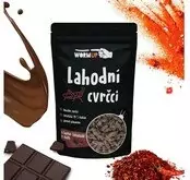 WormUP Lahodní cvrčci hořká čokoláda s chilli 80 g