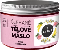 Leros Šlehané tělové máslo růže a heřmánek 150 ml