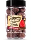GRIZLY Jahody v mléčné čokoládě s krémem Jarmilla by @mamadomisha 80 g