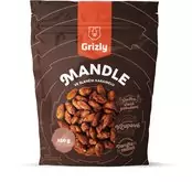 GRIZLY Mandle ve slaném karamelu 250 g