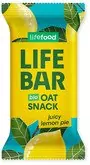 Lifefood Lifebar Oat snack citronový BIO 40 g