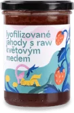 Davidova ekologická včelí farma Lyofilizované jahody s raw květovým medem 500 g