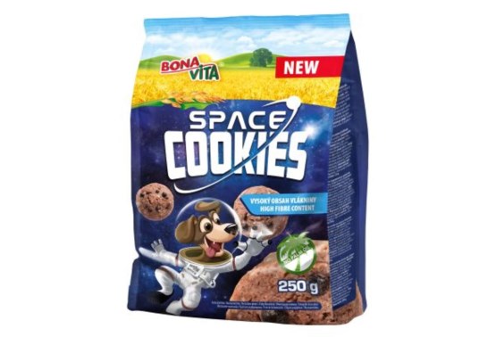 Dětské cereálie Space cookies