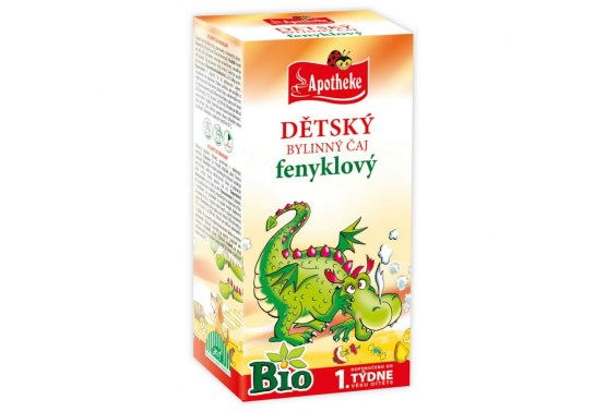 Dětský čaj fenyklový BIO 20 sáčků